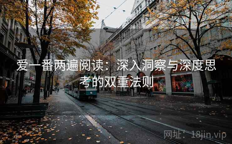 爱一番两遍阅读:深入洞察与深度思考的双重法则 爱一番两遍阅读:深入洞察与深度思考的双重法则